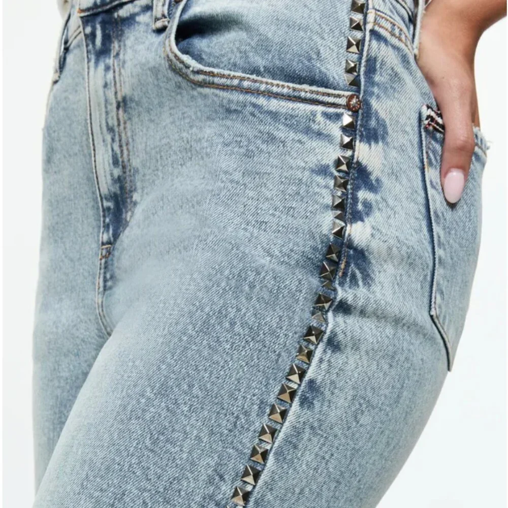 Alice + Olivia BODIE STUDDED JEAN - Picture 6 of 7
